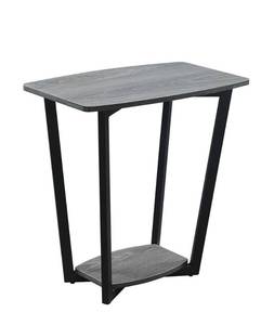 lot 134 image: Graystone End Table - CementBlack