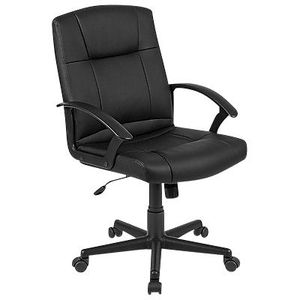 lot 165 image: Flash Furniture Swivel LeatherSoft Task Chair