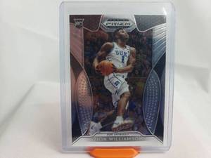 lot 53 image: Zion Williamson Prizm Rookie Card No. 1