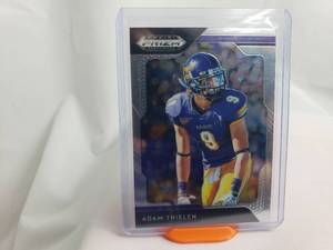 lot 55 image: Adam Thielen Prizm Draft Picks Card No. 4