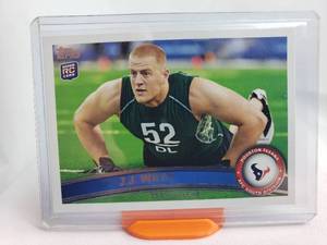 lot 60 image: J.J. Watt Topps Rookie Card No. 331