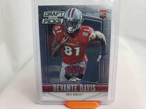 lot 63 image: Devante Davis Prizm Draft Picks Rookie Cards No. 176