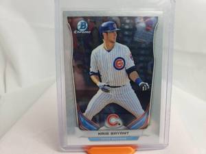 lot 110 image: Kris Bryant Topps Bowman Chrome CTP-62