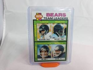 lot 3 image: 1978 Bears Team Leaders Walter Payton, James Scott, Gary Fencik, Alan Page