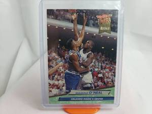 lot 22 image: Shaquille ONeal Fleer Ultra Rookie Card No. 328