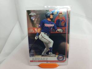 lot 27 image: Luis Arraez Rookie Card Topps Chrome 45