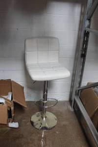 lot 234 image: Lot of (2) Faux Leather Bar Chair