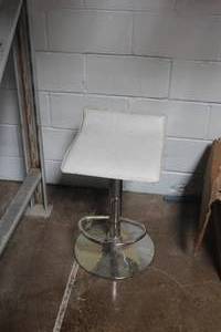 lot 240 image: Lot of (3) Faux Leather Bar Stool