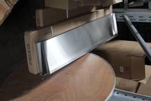 lot 358 image: Lot of (6) Stainless Steel Ice Bin Lids