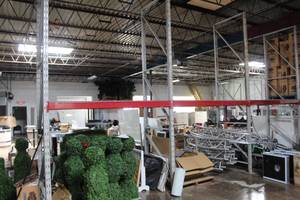 lot 8 image: Pallet Racking - (9) Uprights, (16) Cross Beams, (16) Grates