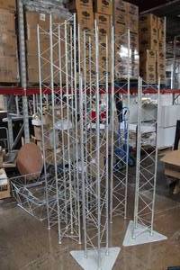 lot 59 image: Staging Trusses - (2) Tops, (6) Triangles, (4) Elbows
