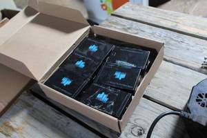 lot 74D image: Lot of (12) Etek City HDMI Extender by Cat5e x1