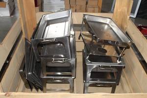 lot 147 image: Lot of (6) Chafing Dishes