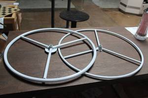 lot 153 image: Lot of (2 Cases) Metal Column Structure 2-count