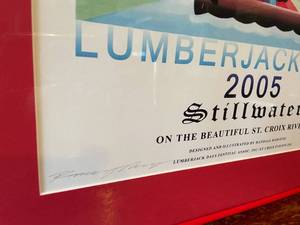 2005 & 2006 Lumberjack Days Signed Prints