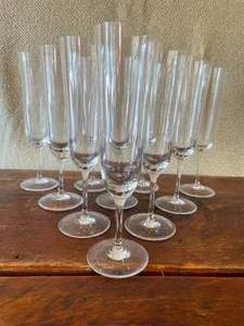 Vintage Reidel Champagne Flutes