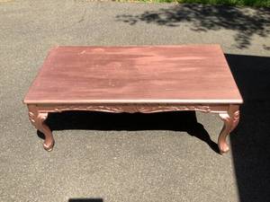 Shabby Chic Pink Coffee Table