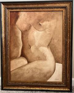 lot 75 image: Original Nude II by McCavitt