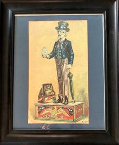 lot 18 image: Uncle Sam Bank Advertisement