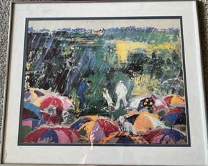 lot 22 image: Arnold Palmer Augusta National - LeRoy Neiman 1973