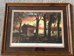 lot 24 image: Autumn Glow - Signed by Jim Hansel & Numbered 307800