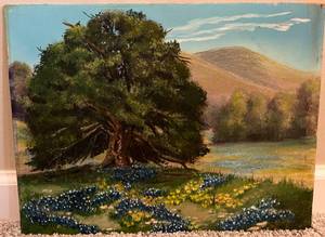 lot 40 image: Original Oil on Board