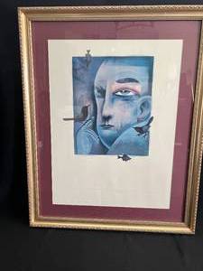 lot 73 image: Karen Lamoureux Framed Art