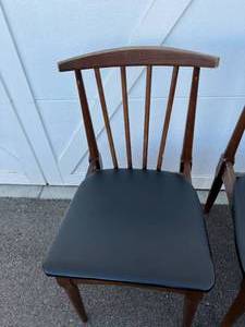 lot 111 image: Mid Century Wood Chairs - Lot of 5