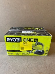 RYOBI ONE 18V Cordless 2-12 in. Compact Band Saw Kit with (1) 4.0 Ah Lithium-ion Battery and 18V Charger
