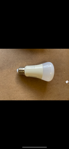 Philips Hue White A19 LED 50-Watt Equivalent Dimmable Wireless Smart Light Bulb with Bluetooth