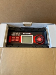 Vector 15 Amp Automatic 12V Battery Charger with 50 Amp Engine Start and Alternator Check