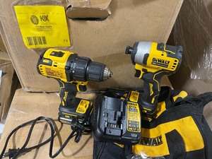 DEWALT ATOMIC 20-Volt MAX Cordless Brushless Compact 14 in. Impact Driver Kitw ATOMIC 20V 12 in. DrillDriver (Tool-Only)