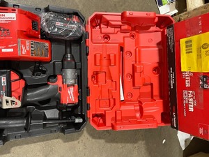 Milwaukee M18 Fuel 18-Volt Lithium-Ion Brushless Cordless 12 in. Hammer Drill Driver Kit with Two 5.0 Ah Batteries and Hard Case
