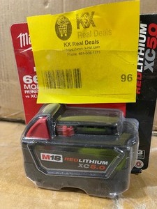 Milwaukee M18 18-Volt 5.0 Ah Lithium-Ion XC Extended Capacity Battery Pack