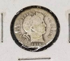 GROUP OF 3 US BARBER DIMES AS PICTURED