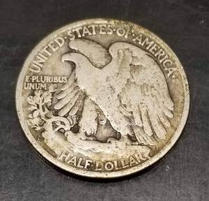 1918-D WALKING LIBERTY HALF DOLLAR