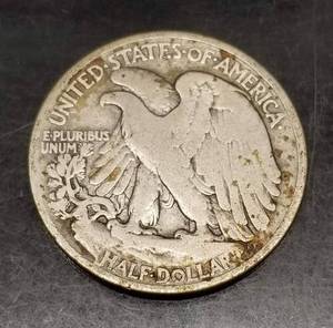 1917 WALKING LIBERTY HALF DOLLAR