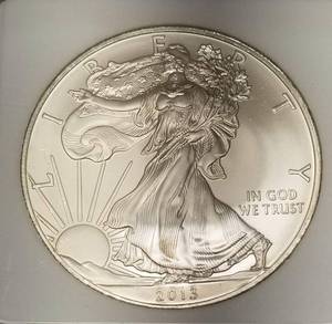 2013 AMERICAN SILVER EAGLE MS70 IGS