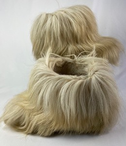 lot 150 image: 1960s 1970s Vintage Blondo Goat Fur Womens Yeti Boots - Made in Canada - Size 9