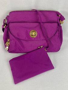 lot 98 image: Like-New Crossbody Bag by Baggallini in Vibrant Purple