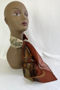 lot 169 image: 3 Vintage Daniel La Foret Scarves