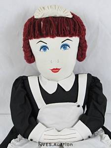 lot 44 image: Vintage House Maid vacuum cover