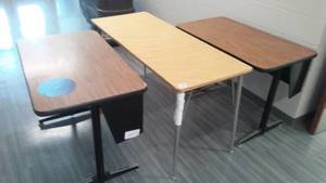 lot 29 image: (3) Miscellaneous Desks  Table.