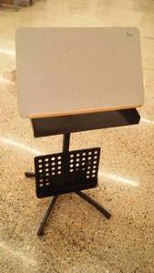 lot 56 image: Metal Podium  Music Stand.