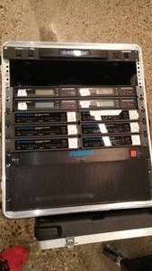 lot 58 image: Power Amplifier with Case  See Pics.