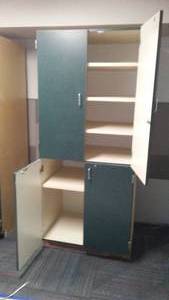 lot 108 image: 4 Door Cabinet Storage.