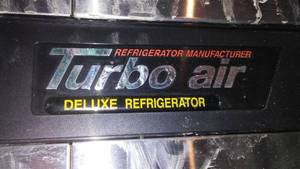 lot 237 image: 3 Door Turbo Air Deluxe Commercial Refrigerator