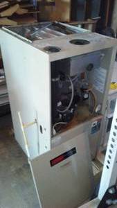 lot 240 image: Lennox 75,000 BTU Gas Furnace.