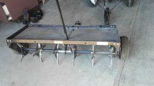 lot 246 image: Agri-Fab Lawn Aerator. 40 in.
