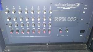 lot 248 image: Advantage Rack Mount Powered Mixer RPM 300.